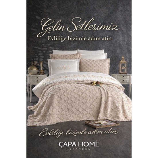 Çapa Home - Çapaev Harem 9 Parça Gelin Seti 